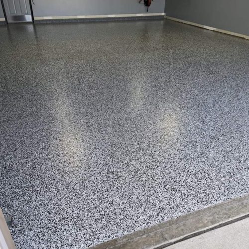 Quartz garage finish